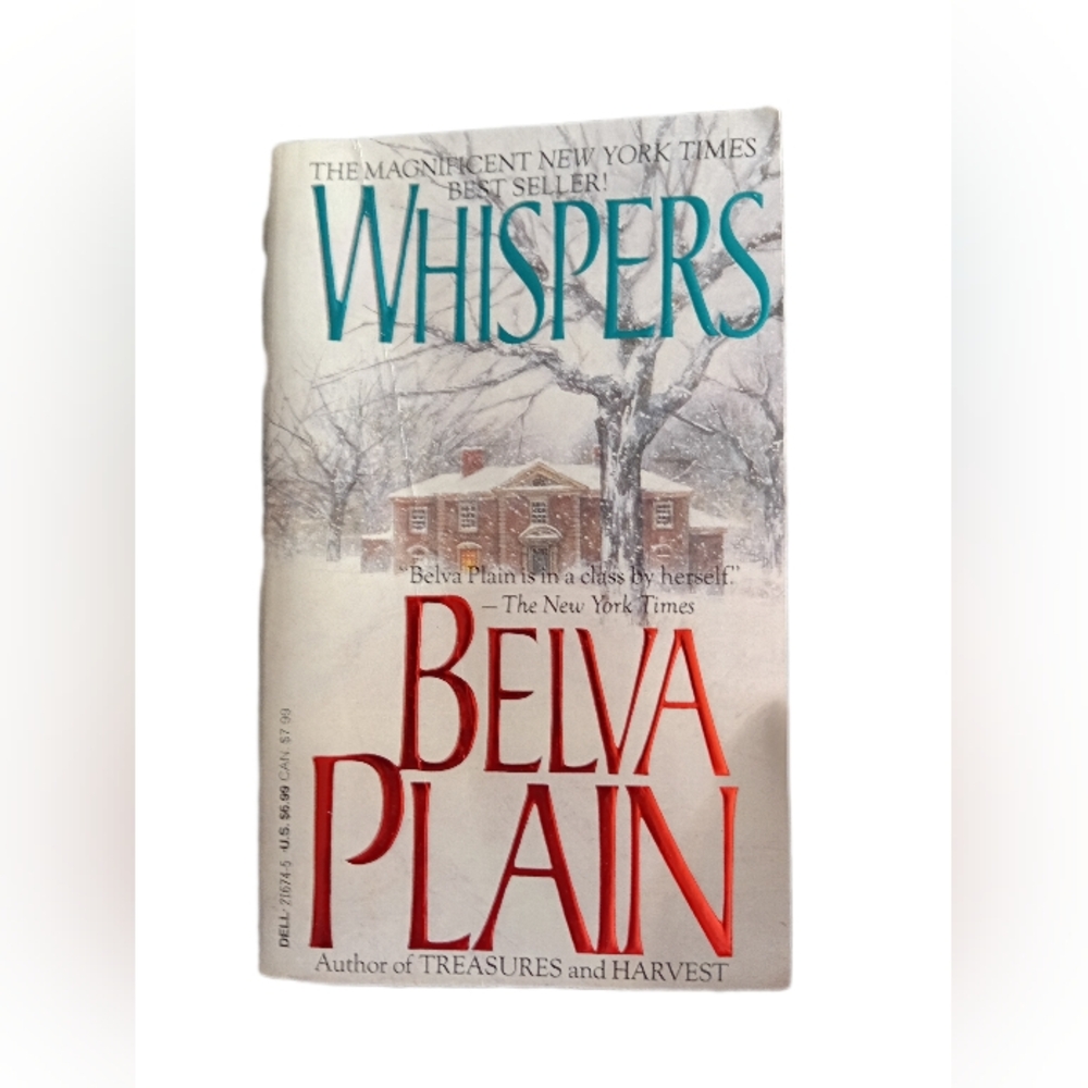 Whispers by - Red and White Coffee Table Book